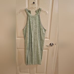 Women's Sage Dress From Shein